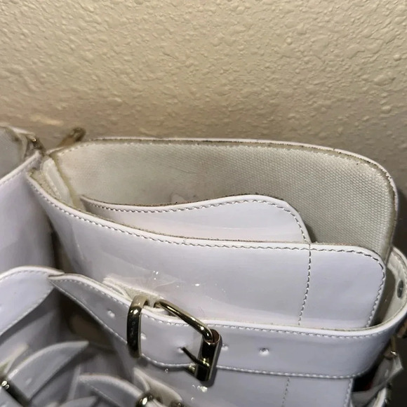 White high boots size 8M - Picture 7 of 11